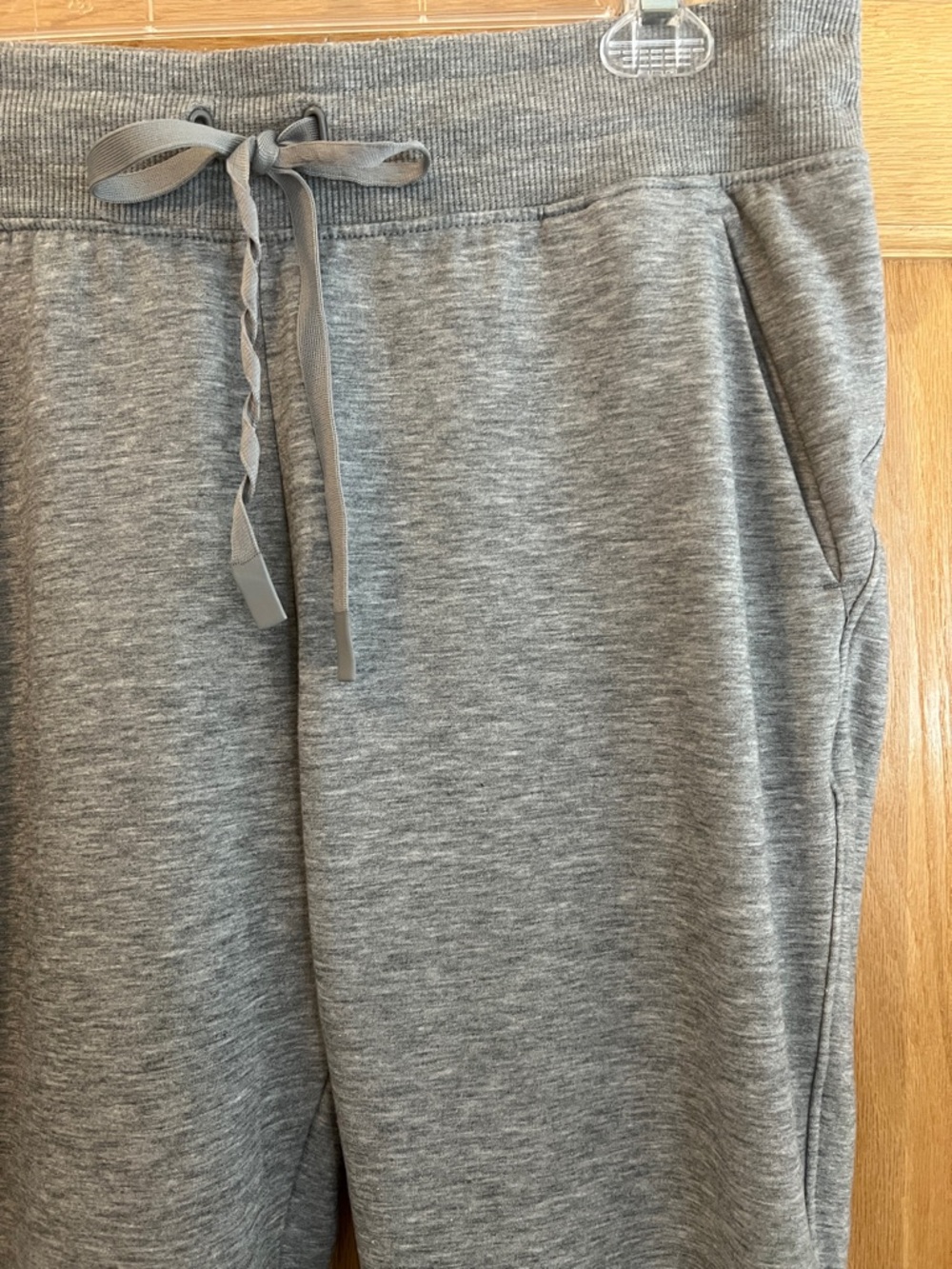 Athletic Works Women's Gray Drawstring Jogger Pants - Picture 6 of 15